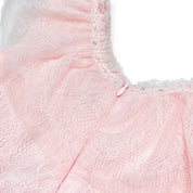 Pink Off Shoulder Lace Dress - doe a dear