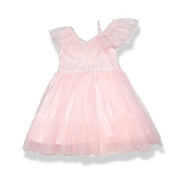 Pink Off Shoulder Lace Dress - doe a dear
