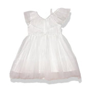 White Off Shoulder Lace Dress - doe a dear