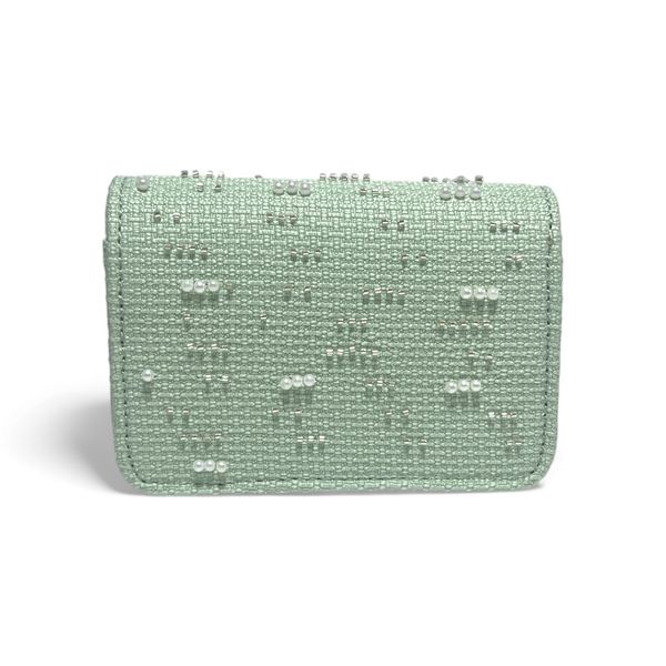 Pearls & Beads Tweed Purse - doe a dear