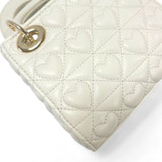 Heart-Quilted Bag - doe a dear