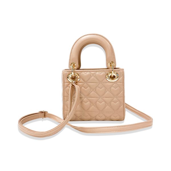 Heart-Quilted Bag - doe a dear