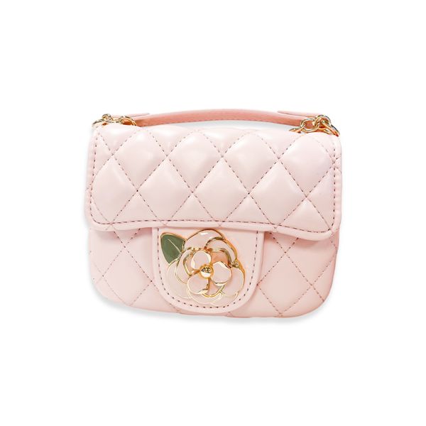 Floral Decor Quilted Purse - doe a dear