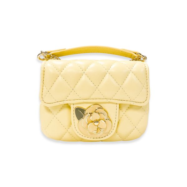 Floral Decor Quilted Purse - doe a dear
