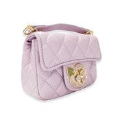 Floral Decor Quilted Purse - doe a dear