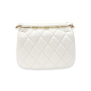 Floral Decor Quilted Purse - doe a dear