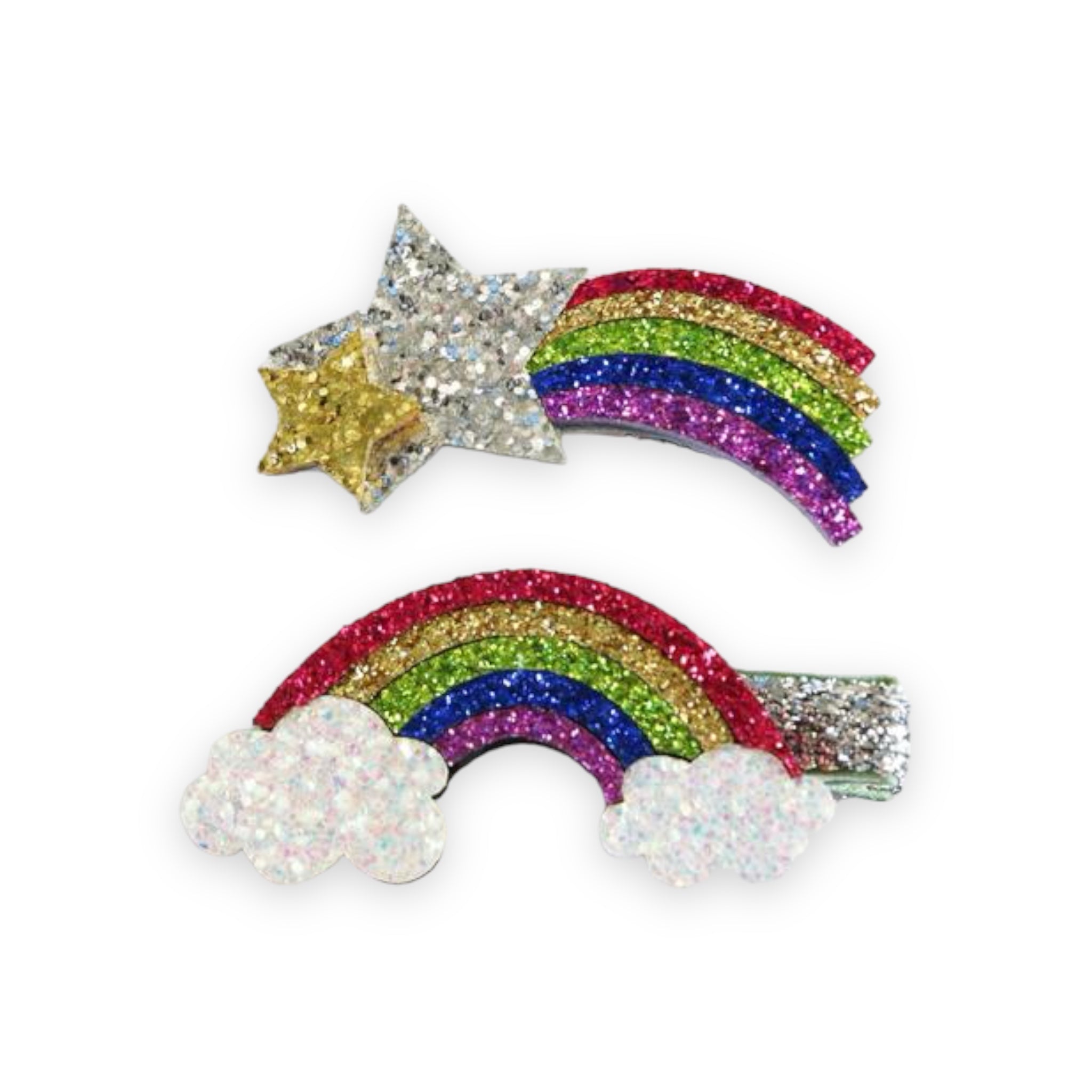 Rainbow Hair Clips (SET) - Multi - doe a dear