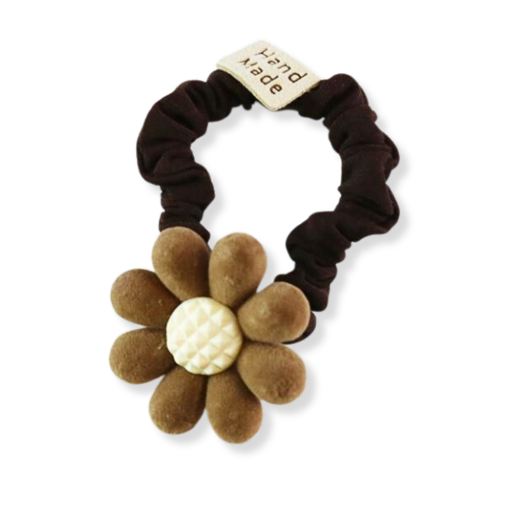 Sun Flower Velvet Hair Tie - doe a dear
