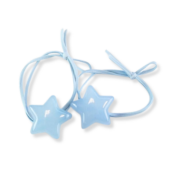 Star Hair Ties (Pair)