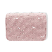 Pearls & Beads Tweed Purse -pink - doe a dear