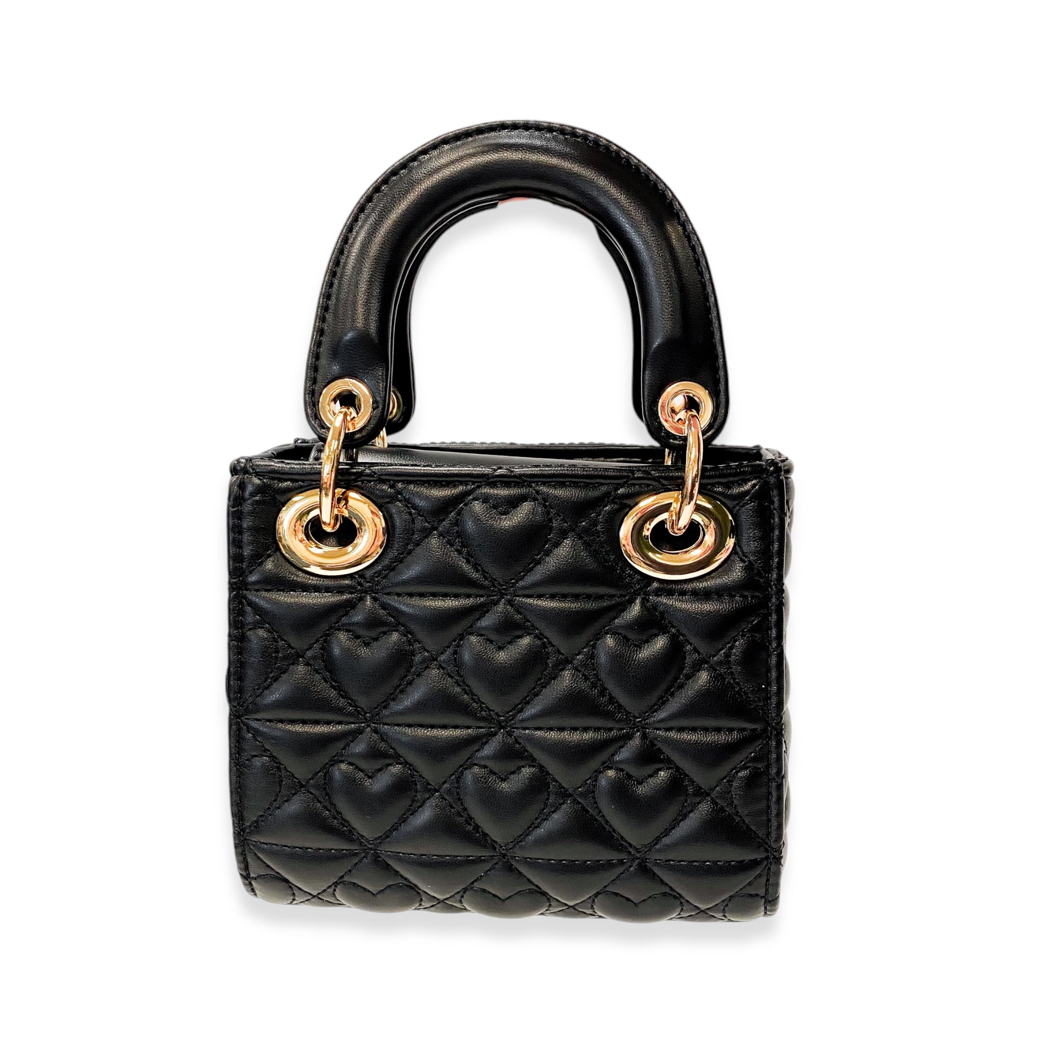 Heart-Quilted Bag - doe a dear