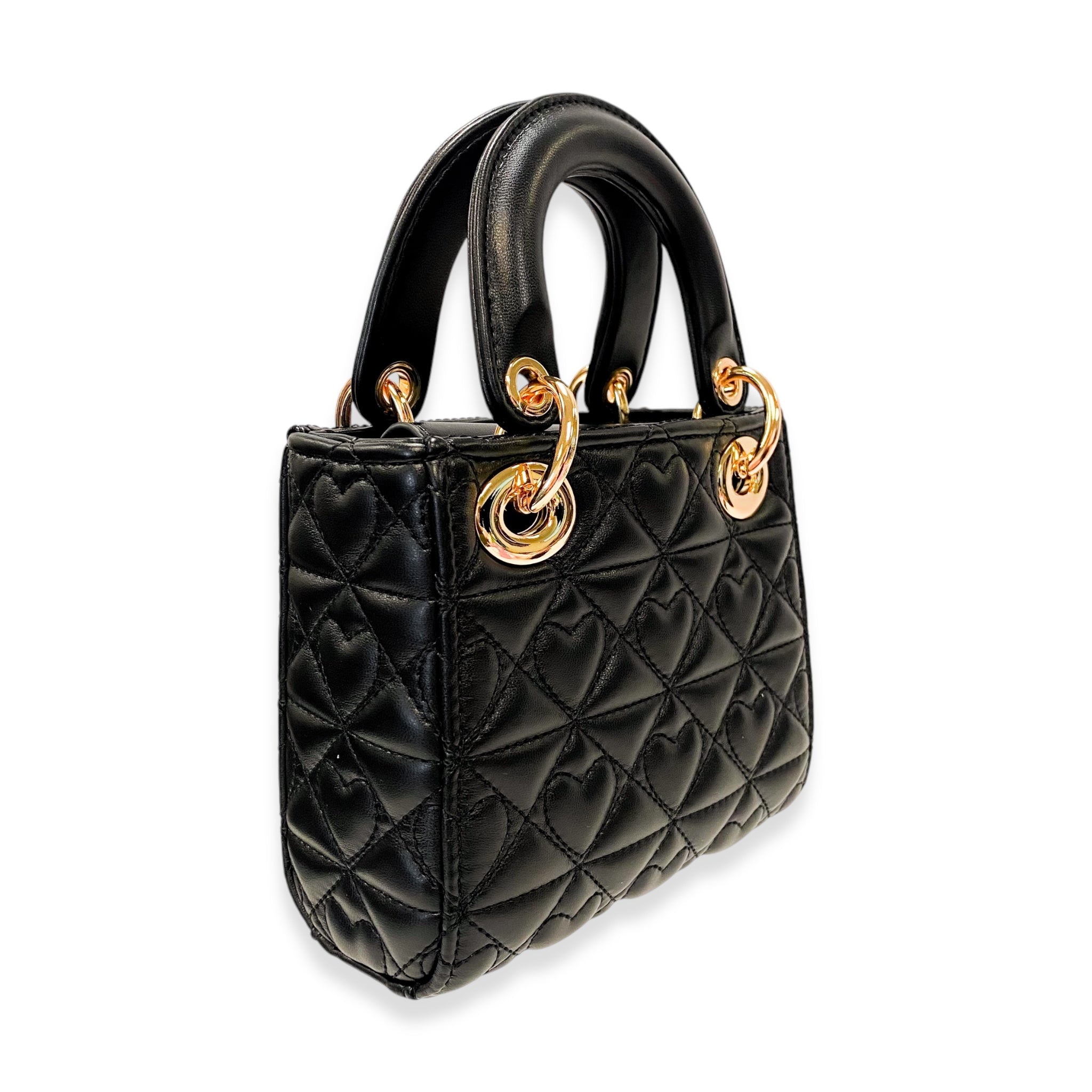 Heart-Quilted Bag - doe a dear