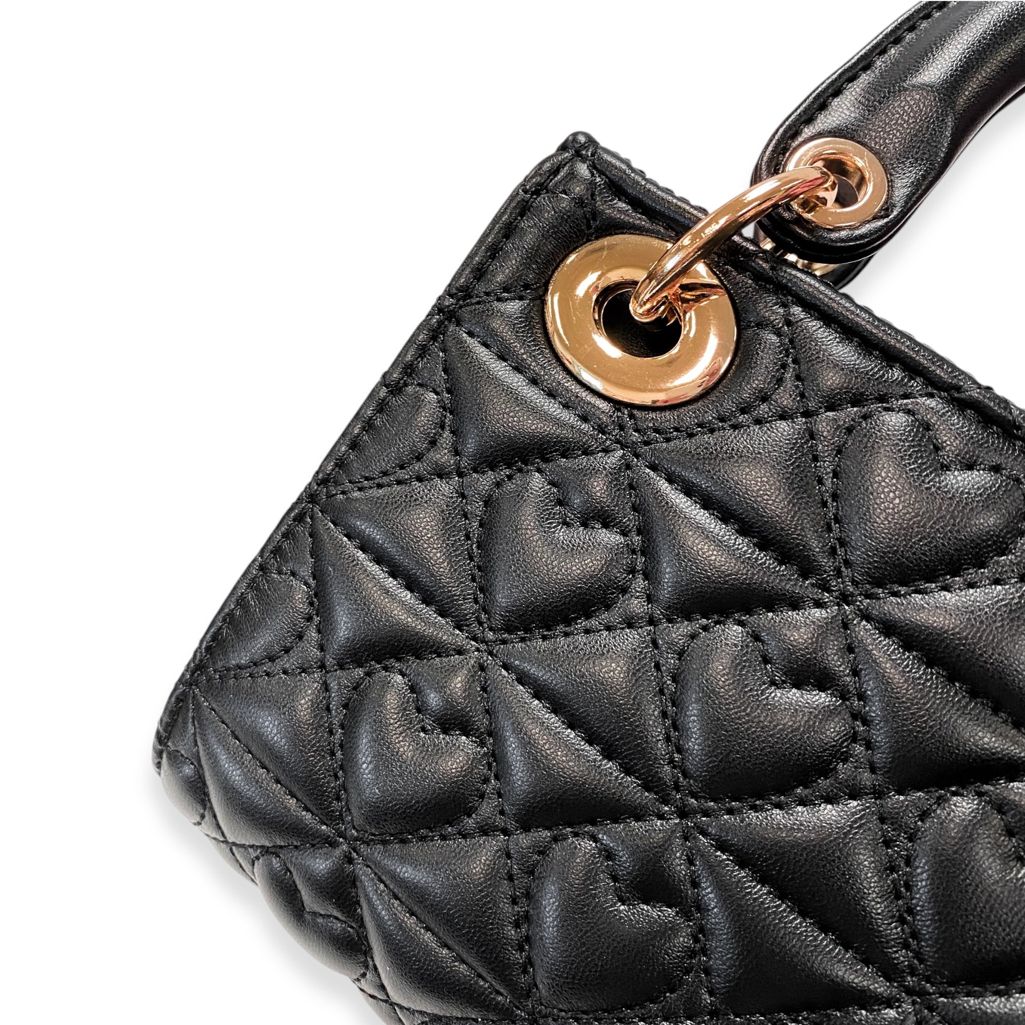 Heart-Quilted Bag - doe a dear