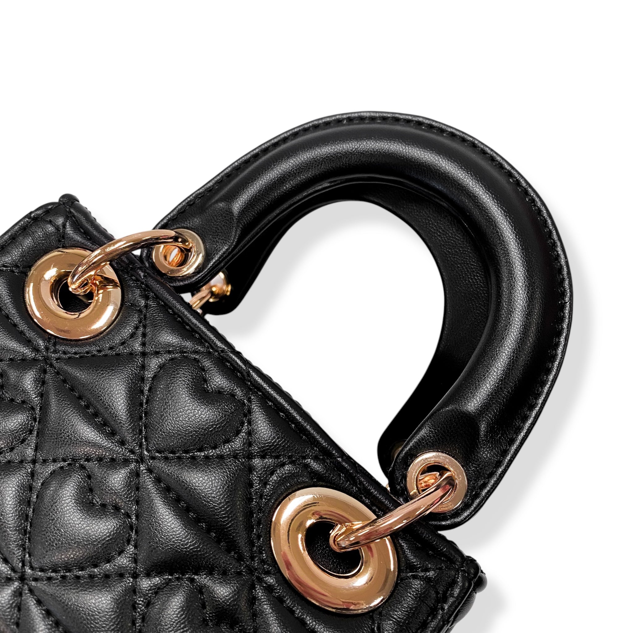 Heart-Quilted Bag - doe a dear