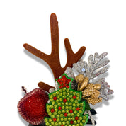 Reindeer Antlers Hair Clip - doe a dear