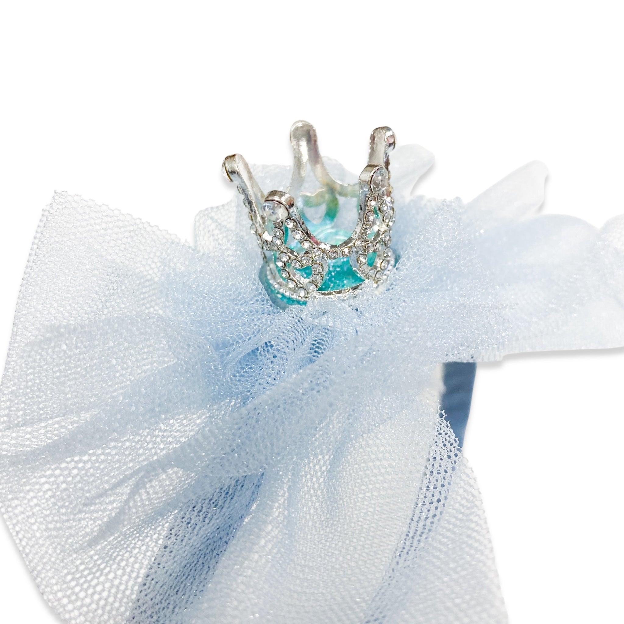 Princess Heart Crown Headband -BLUE - doe a dear