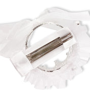 Tiara Mesh Hair Clip -white - doe a dear
