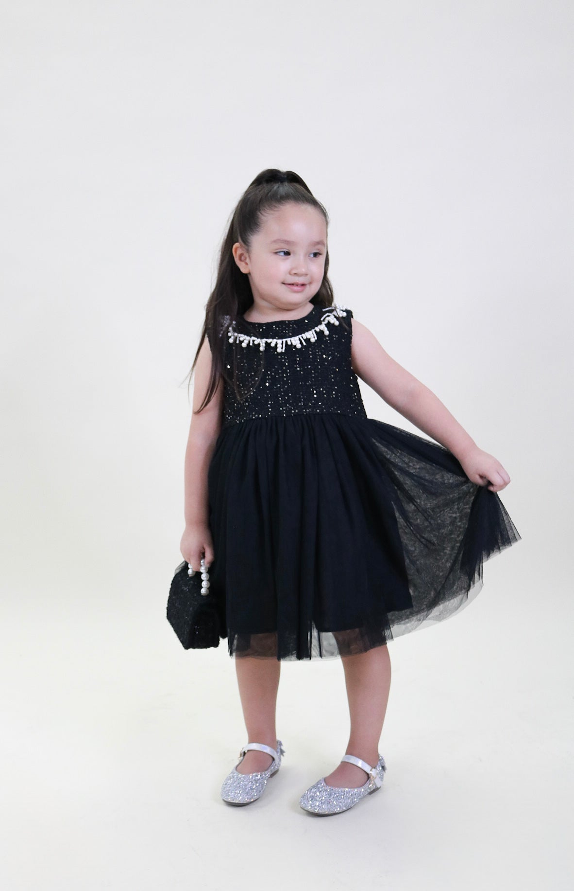 The Gracie Dress - Black - doe a dear