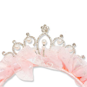 Pearl Princess Headband -pink - doe a dear