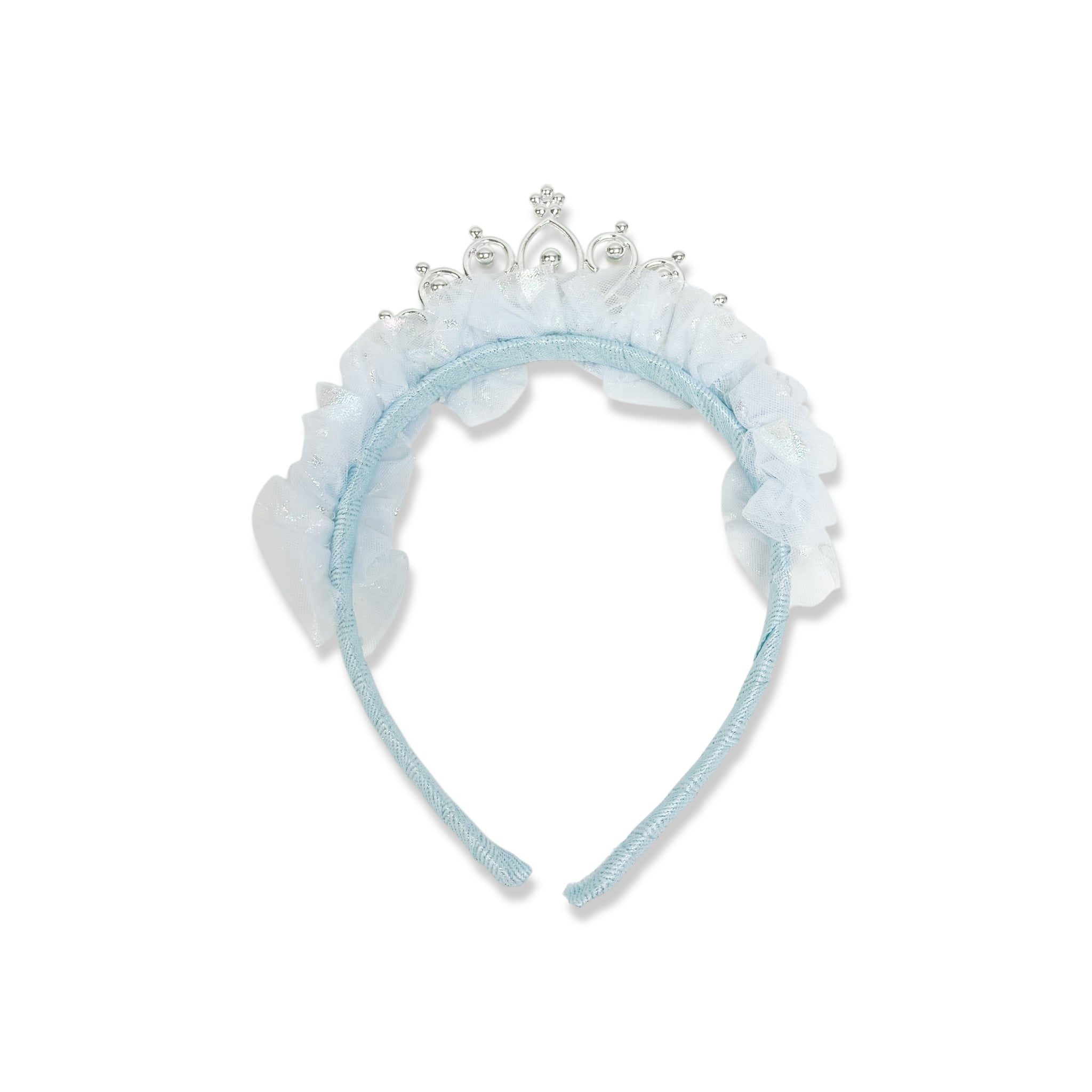 Pearl Princess Headband -blue - doe a dear