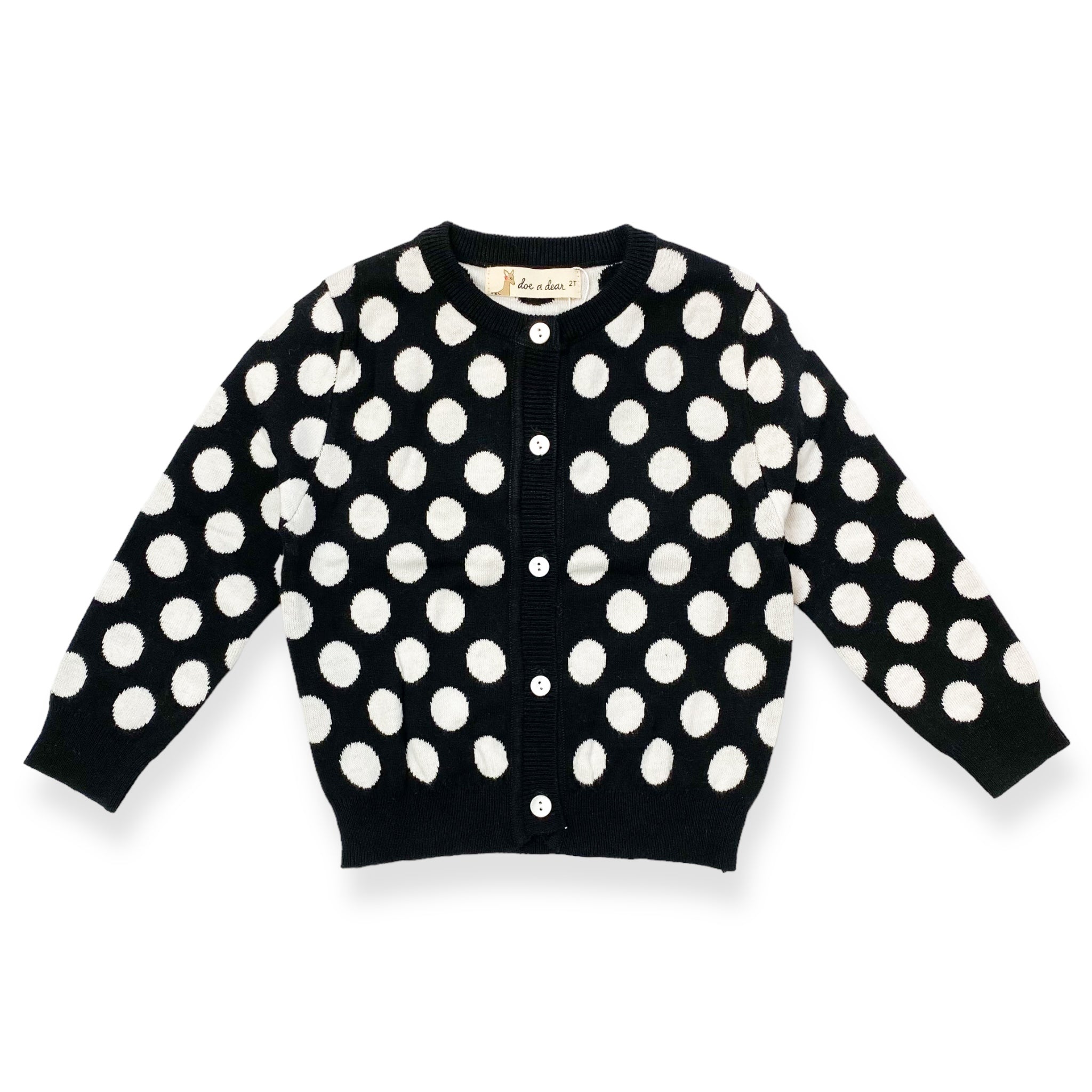 Polka Dots Cardigan - doe a dear