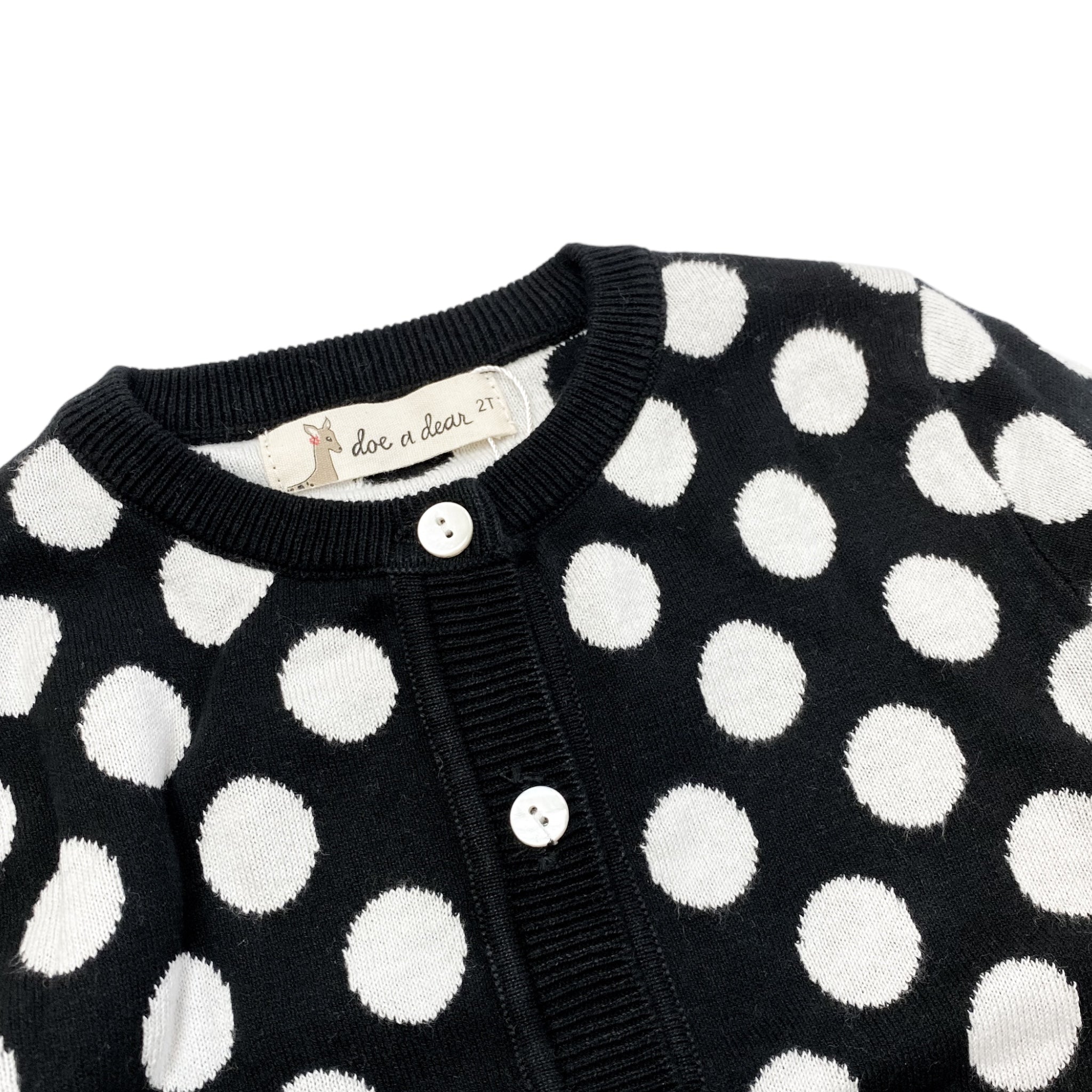 Polka Dots Cardigan - doe a dear