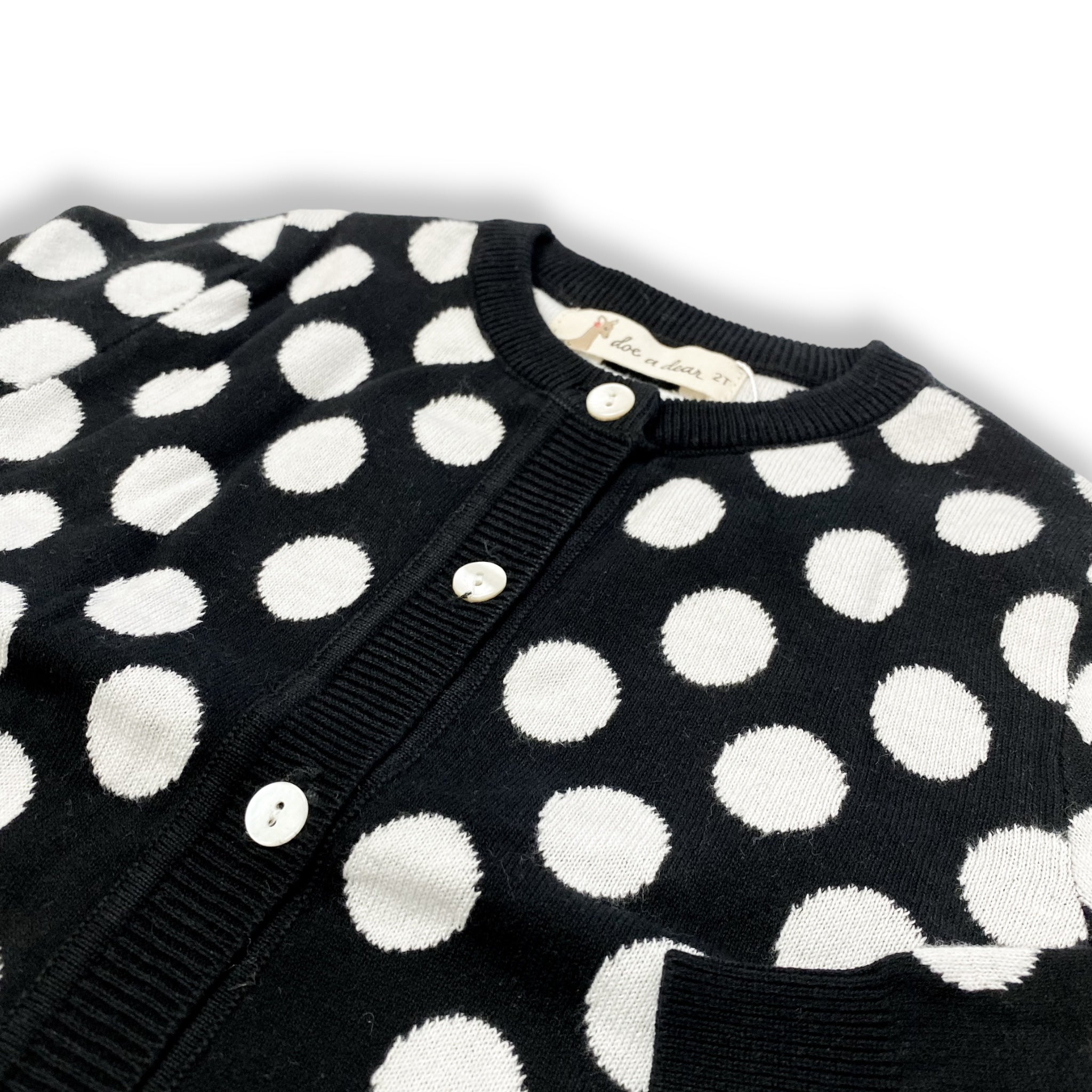 Polka Dots Cardigan - doe a dear