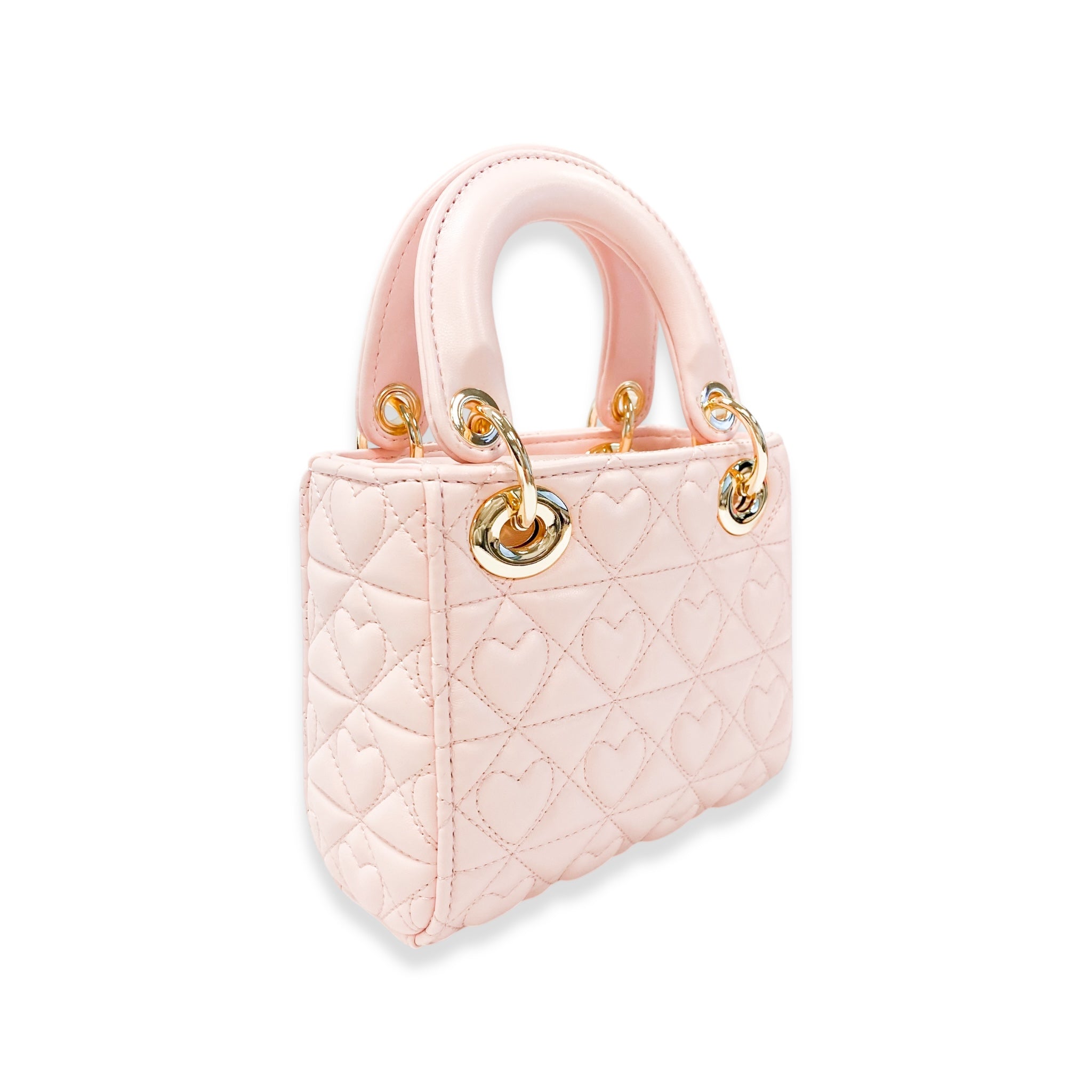 Heart-Quilted Bag - doe a dear