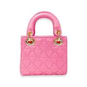 Heart-Quilted Bag - doe a dear
