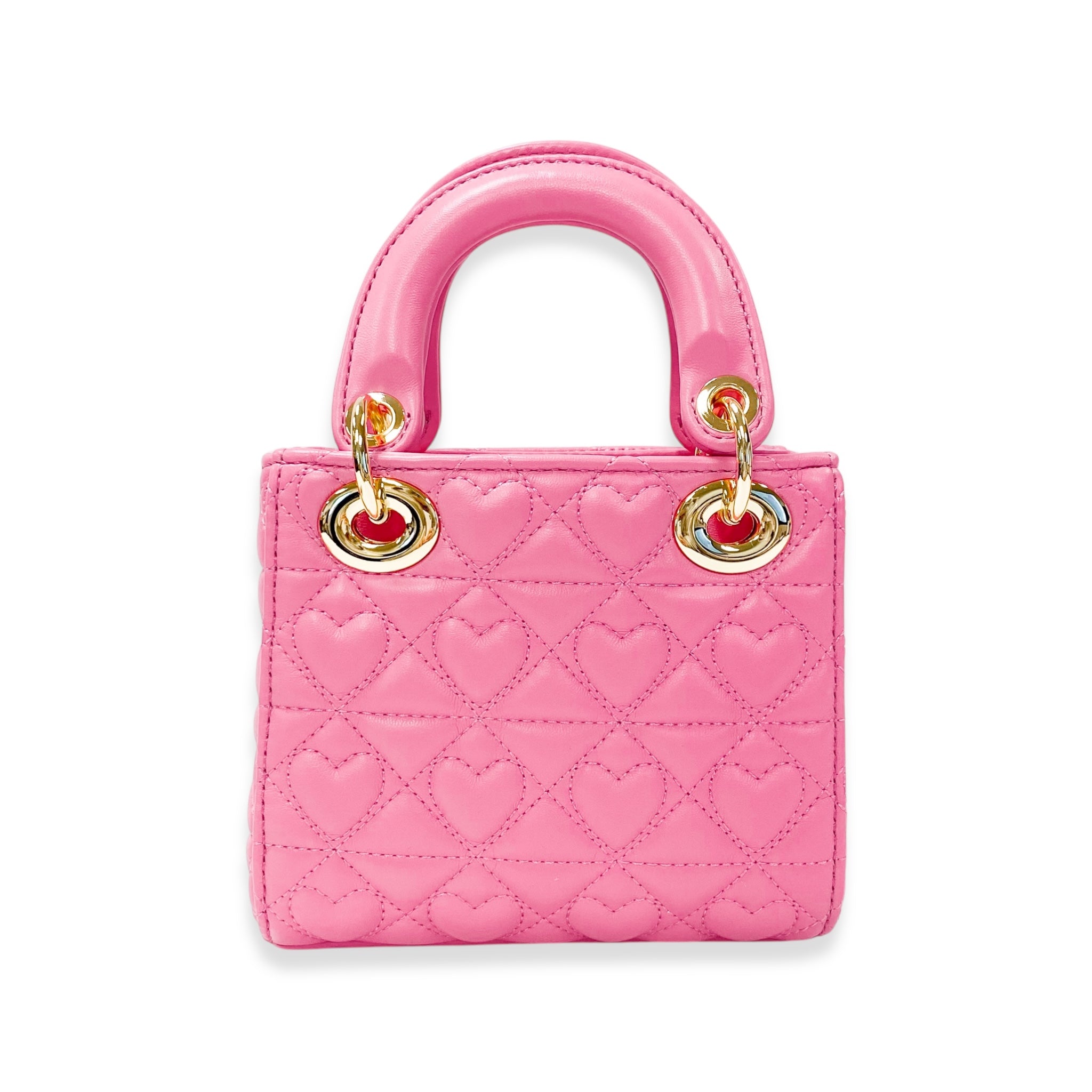 Heart-Quilted Bag - doe a dear