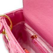 Heart-Quilted Bag - doe a dear