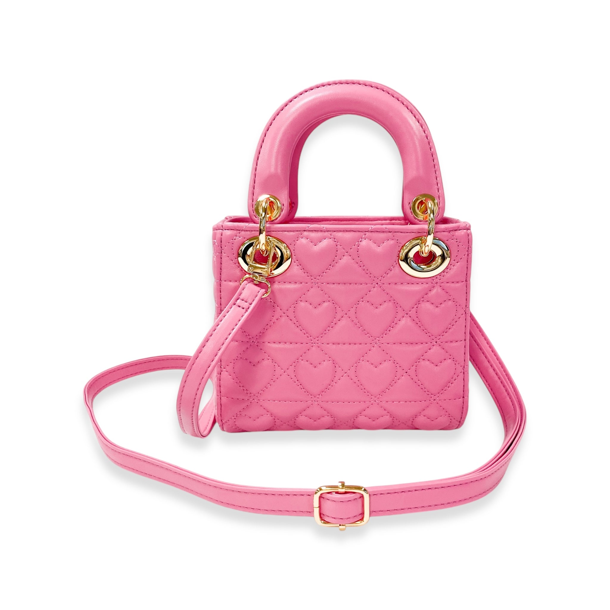 Heart-Quilted Bag - doe a dear