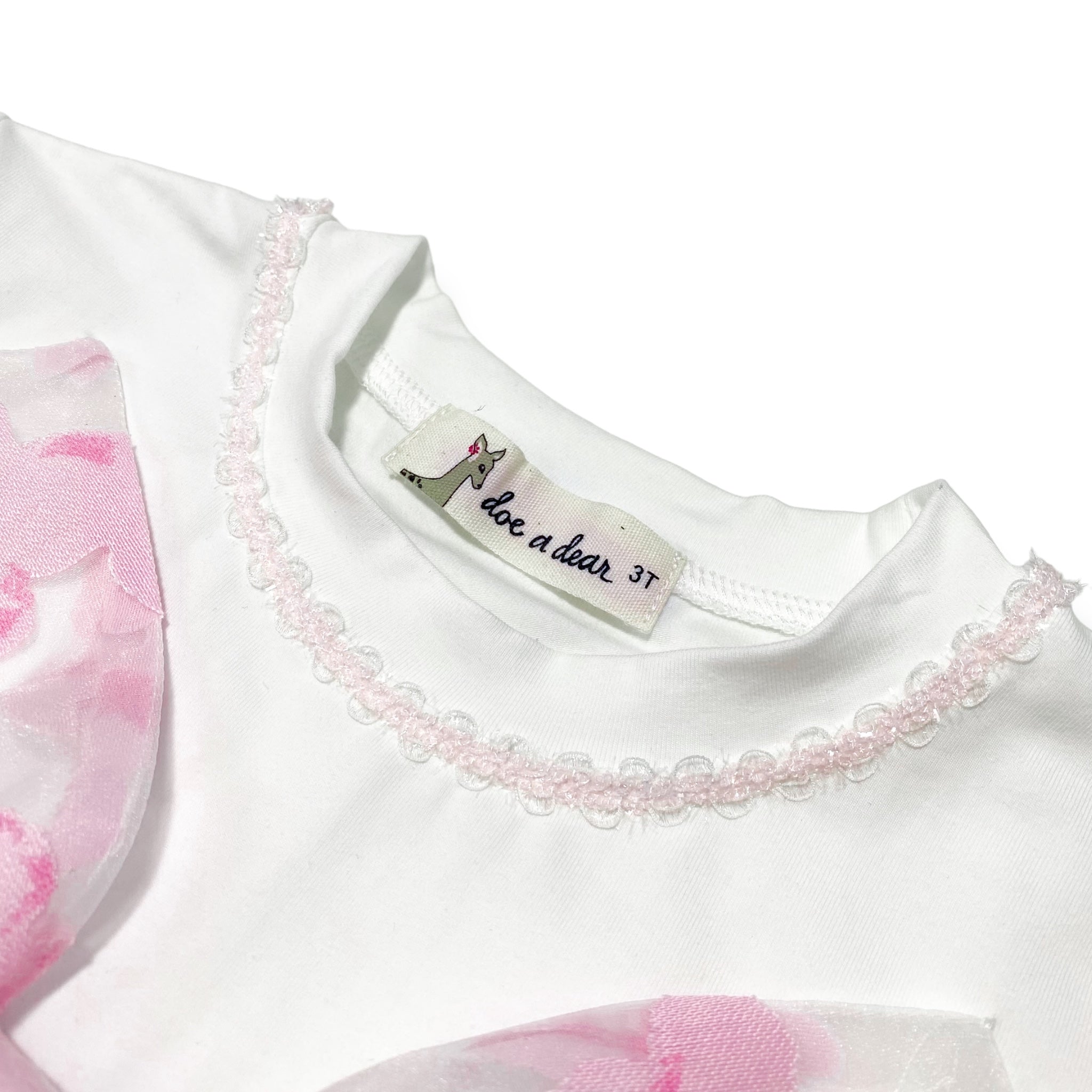 The Elle Top - pink - doe a dear