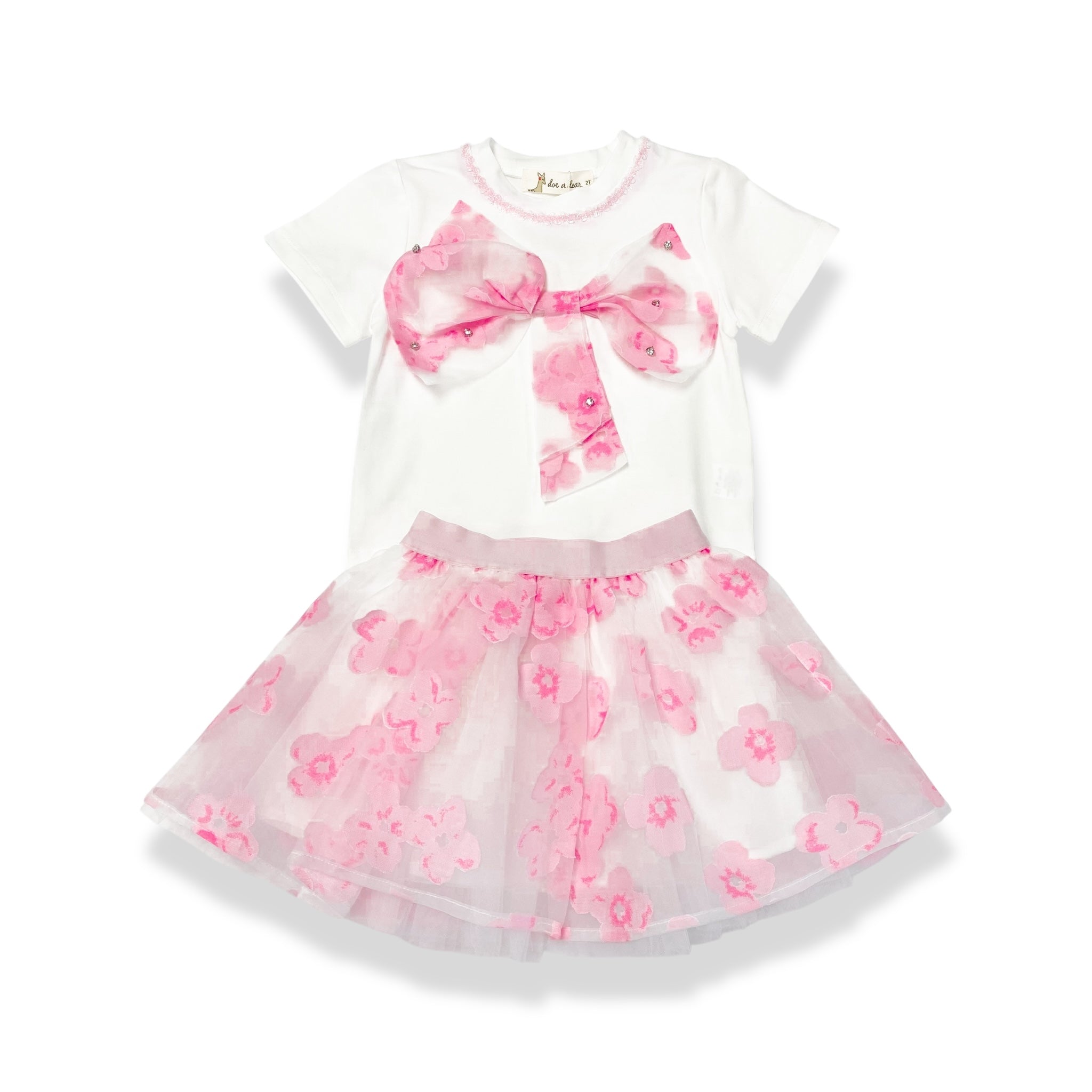 The Elle Skirt - pink - doe a dear