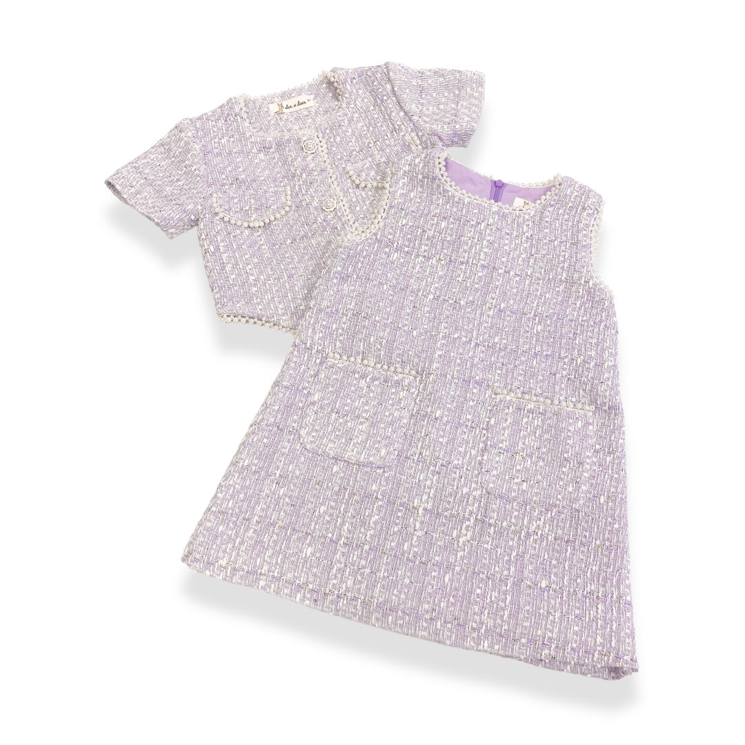 The Penelope Dress - purple - doe a dear