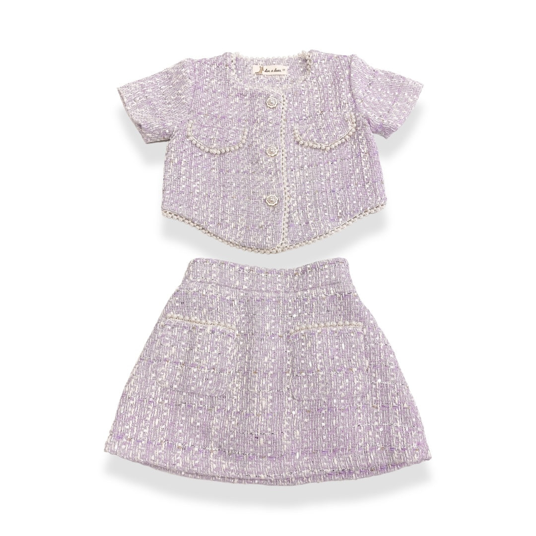 The Penelope Skirt - purple - doe a dear