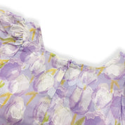 Purple English Floral Dress - doe a dear