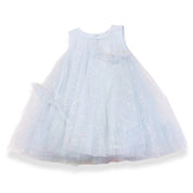 Blue Iridescent Print Sheer Dress - doe a dear