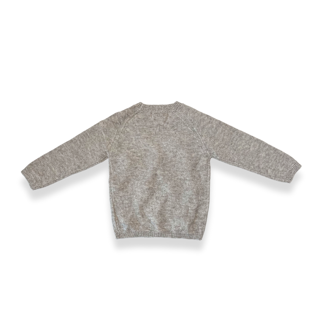 Allover Pom Poms Wooly Sweater - doe a dear