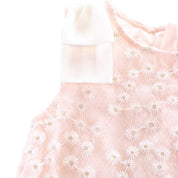 Floral Embroidered Sheer Dress - doe a dear
