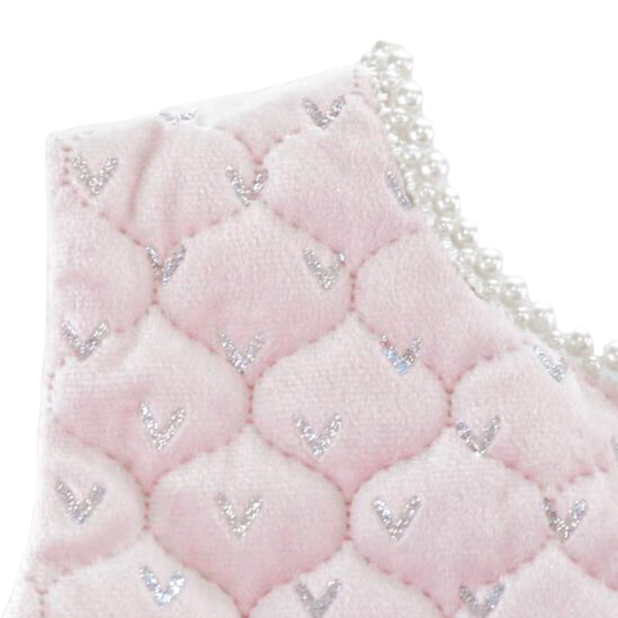 Pink Pearl Trim Dress - doe a dear