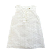 Hearts Sheer Dress White - doe a dear