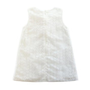Hearts Sheer Dress White - doe a dear