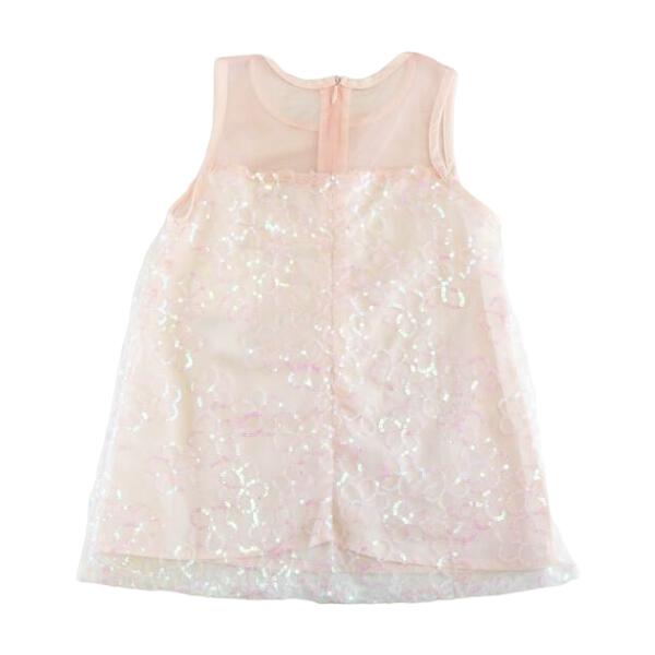 Sequin Floral Mesh Dress - doe a dear