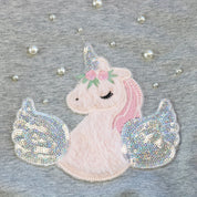 Unicorn Loungewear Set - Grey - doe a dear