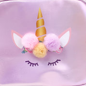Unicorn Purse & Backpack set Gold/Purple - doe a dear