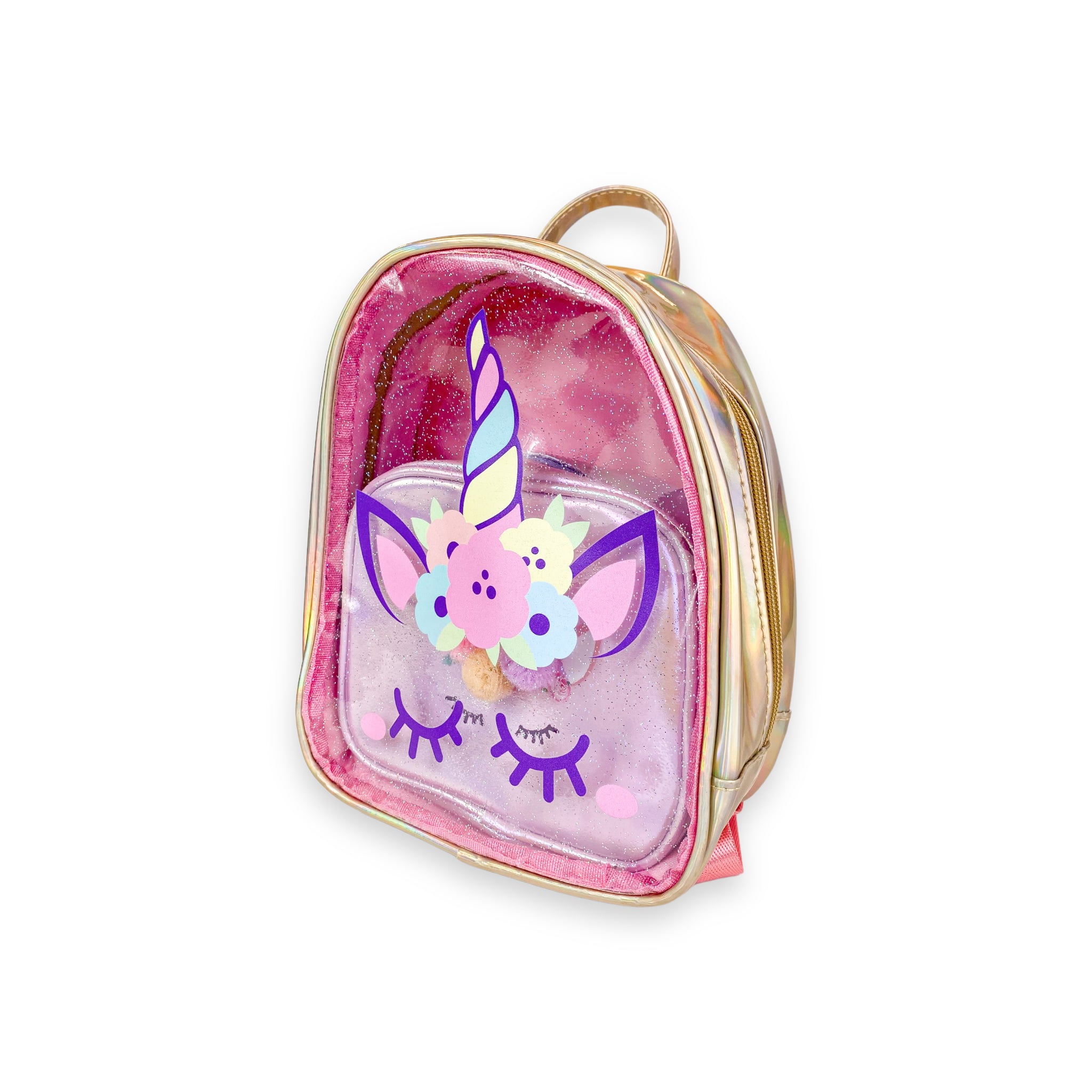 Unicorn Purse & Backpack set Gold/Purple - doe a dear