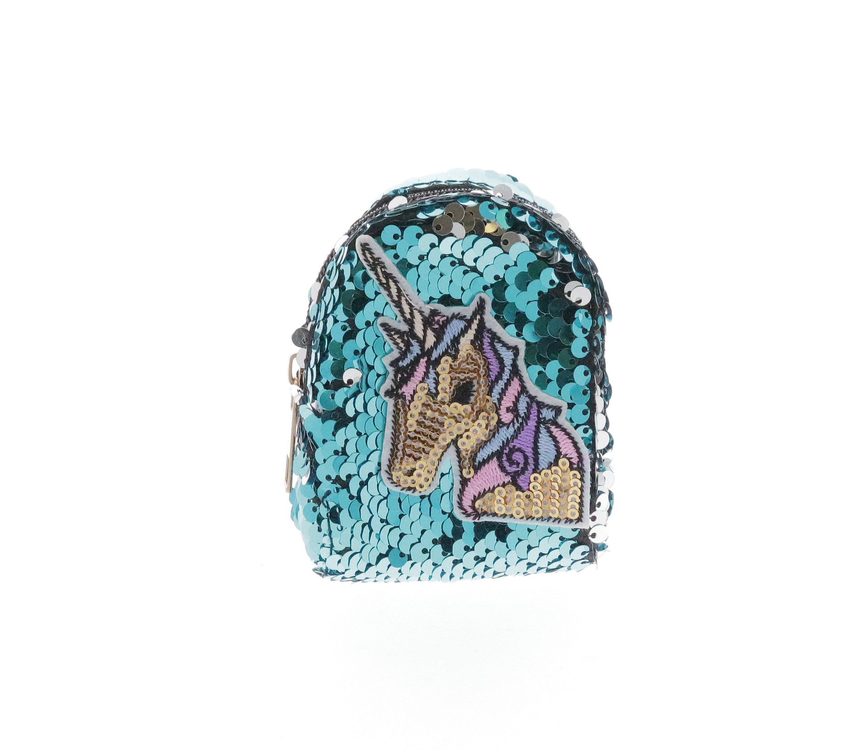 Sequinned Unicorn Coin Purse Key Chain - Doe a Dear