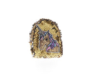 Sequinned Unicorn Coin Purse Key Chain - Doe a Dear