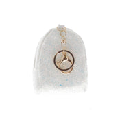Glittered Ice Cream Coin Purse Key Chain - Doe a Dear